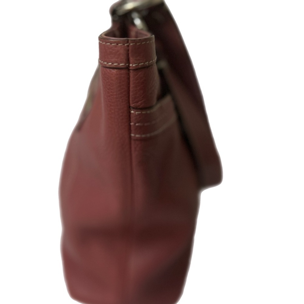Coach Brown Leather Tote Bag with Structured Design - Picture 3 of 8